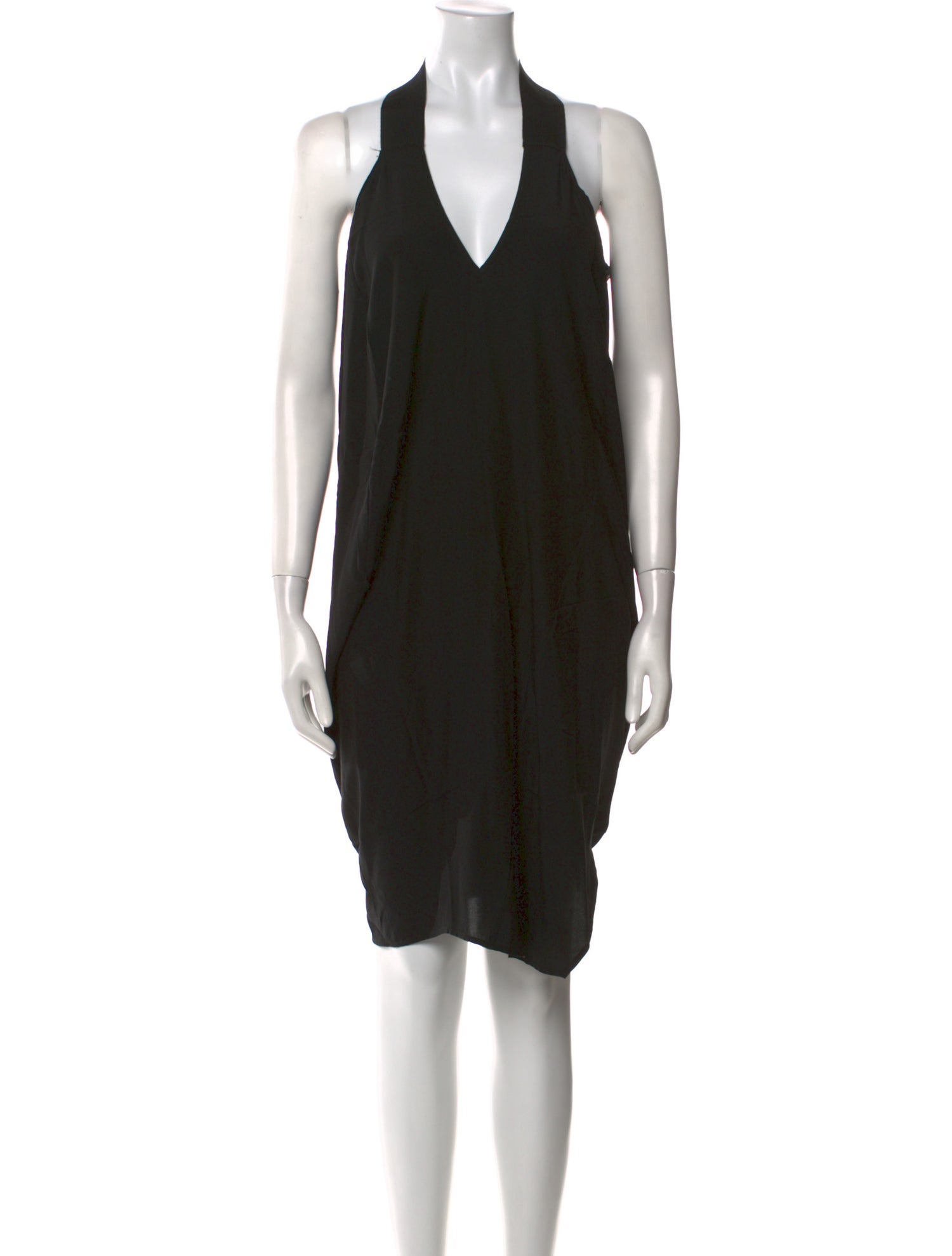Zero + Maria Cornejo Silk Knee-Length Dress