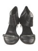 Eileen Shields x Zero+Maria Cornejo Leather Slingback Sandals