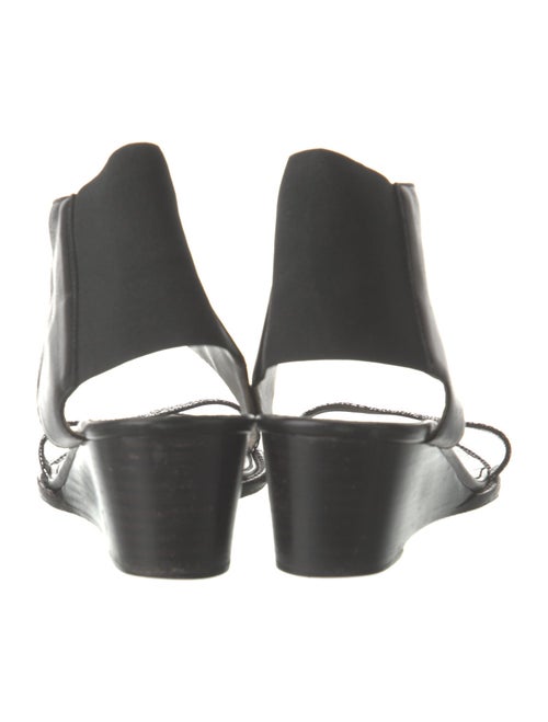 Eileen Shields x Zero+Maria Cornejo Leather Slingback Sandals