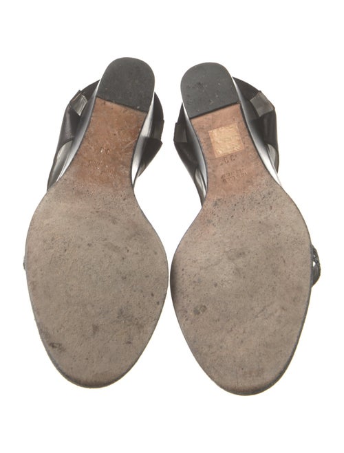 Eileen Shields x Zero+Maria Cornejo Leather Slingback Sandals