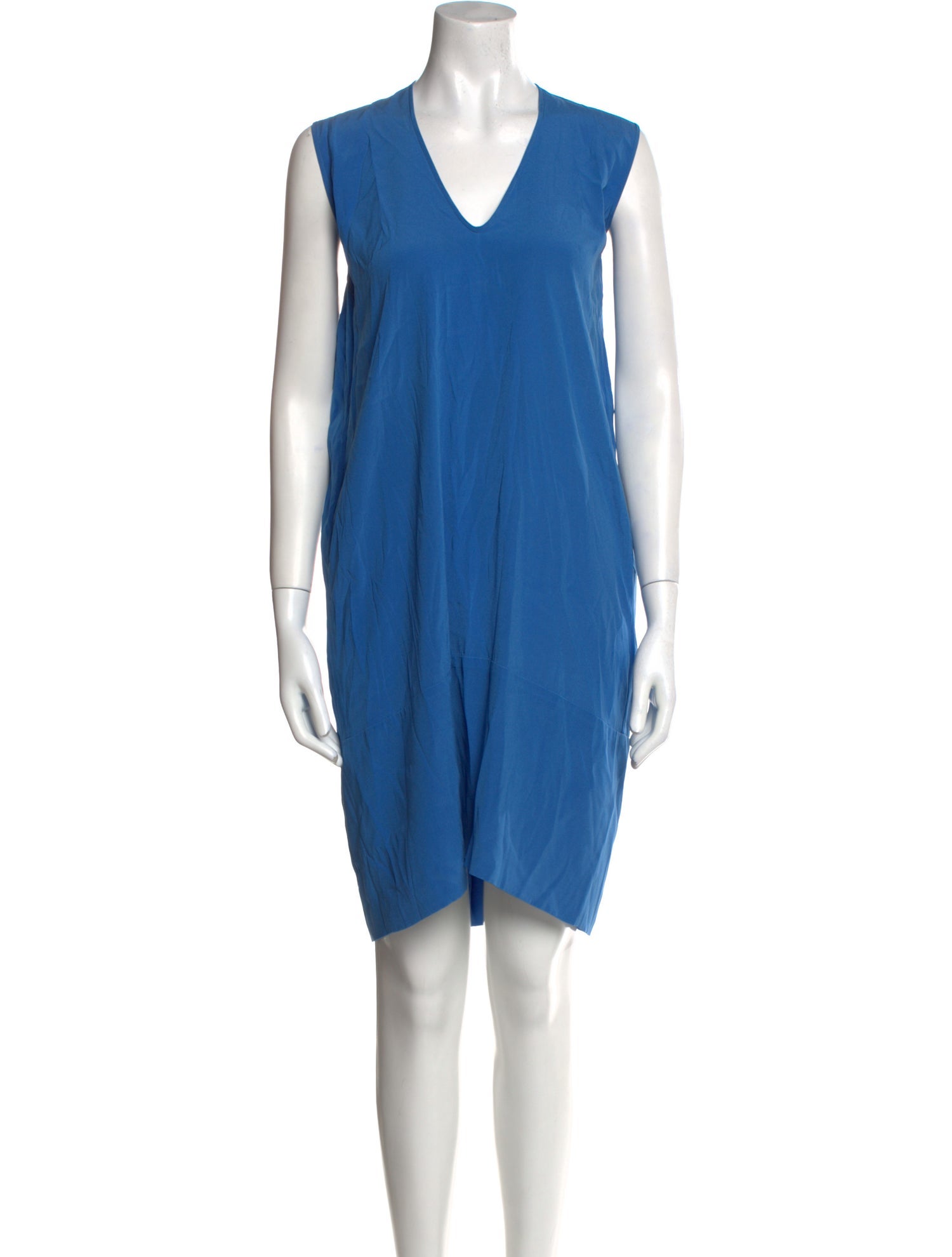 Zero + Maria Cornejo Silk Knee-Length Dress