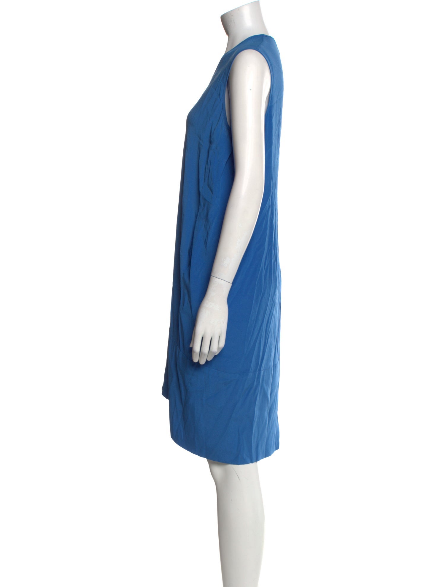 Zero + Maria Cornejo Silk Knee-Length Dress
