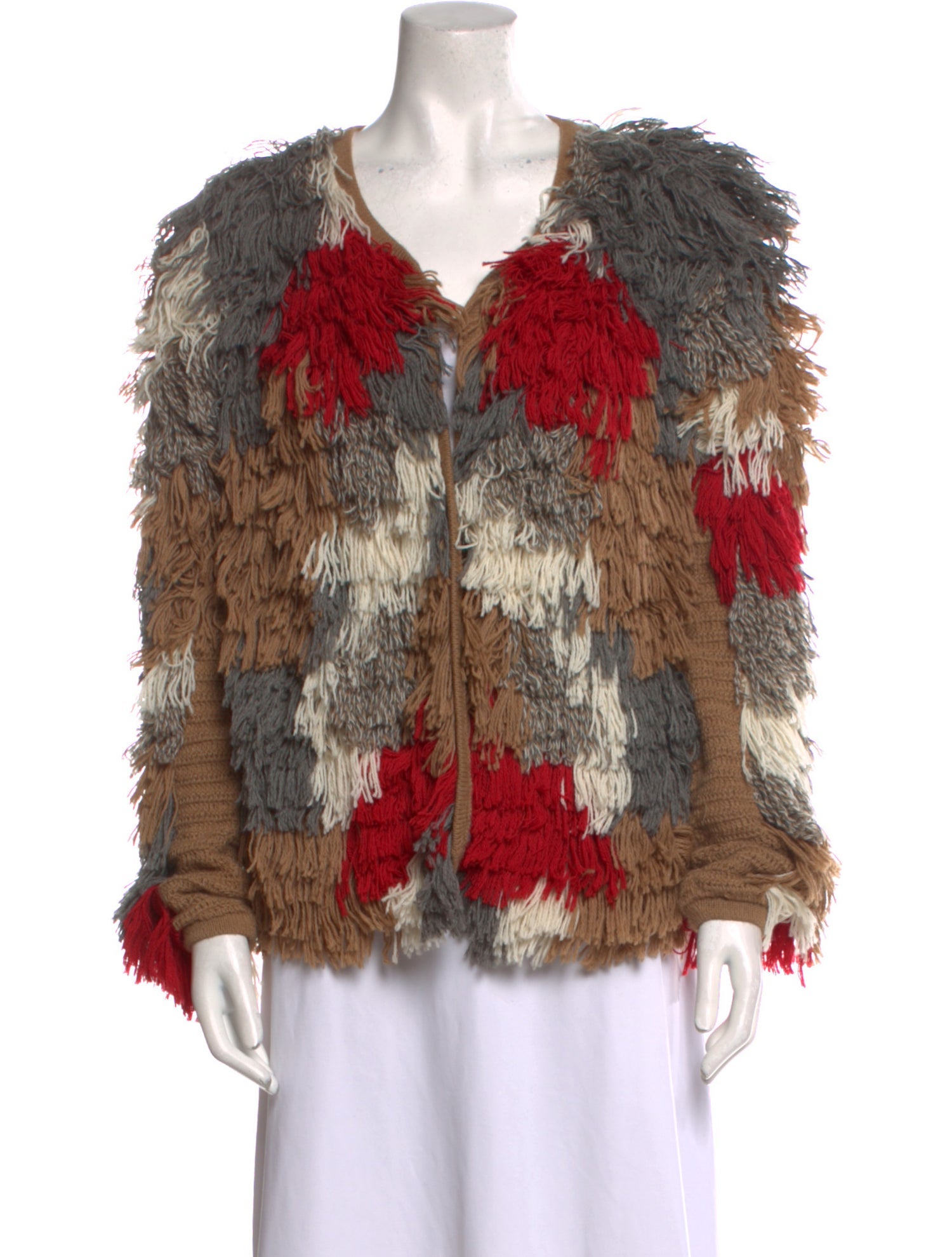 Zero + Maria Cornejo Alpaca Colorblock Pattern Sweater