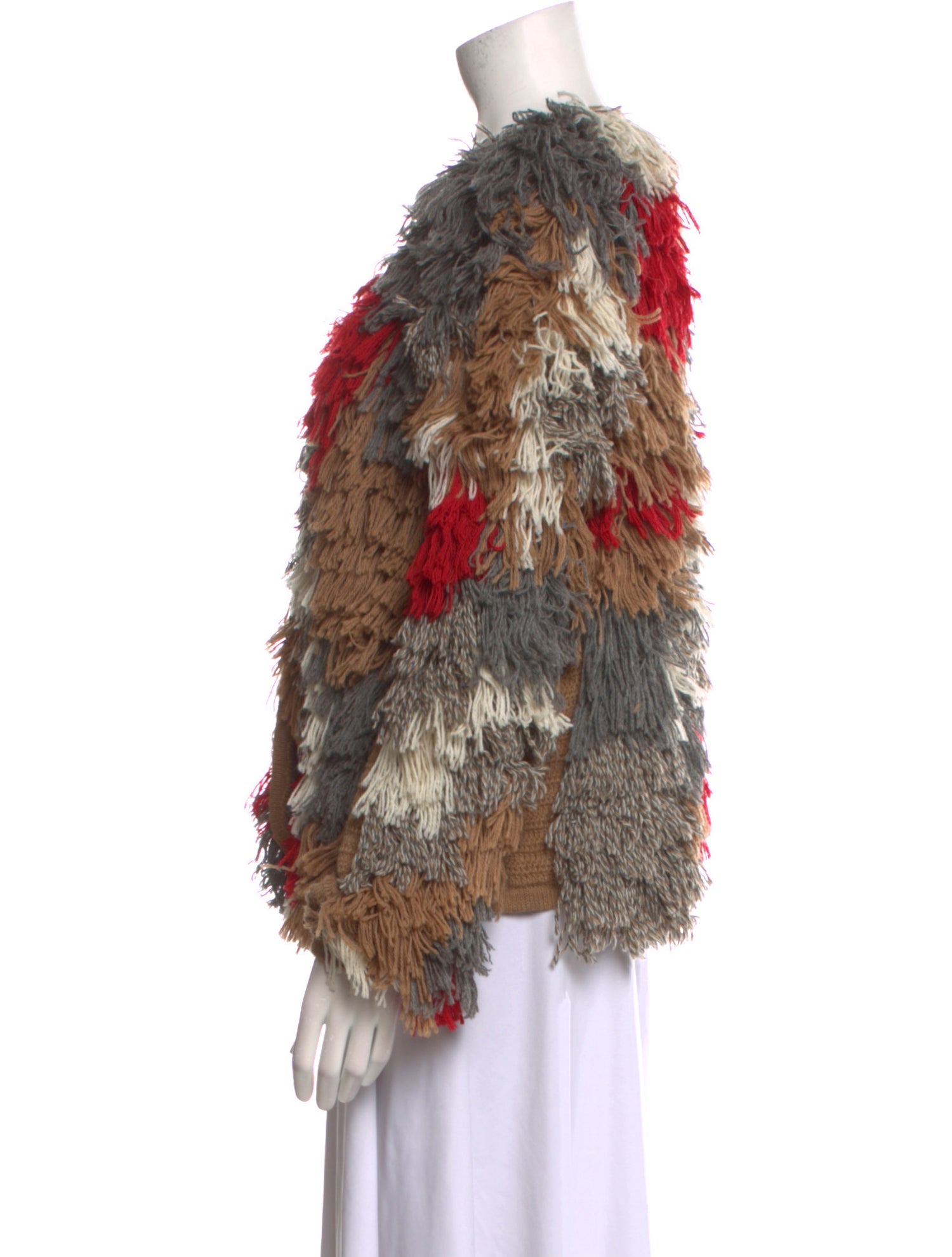 Zero + Maria Cornejo Alpaca Colorblock Pattern Sweater