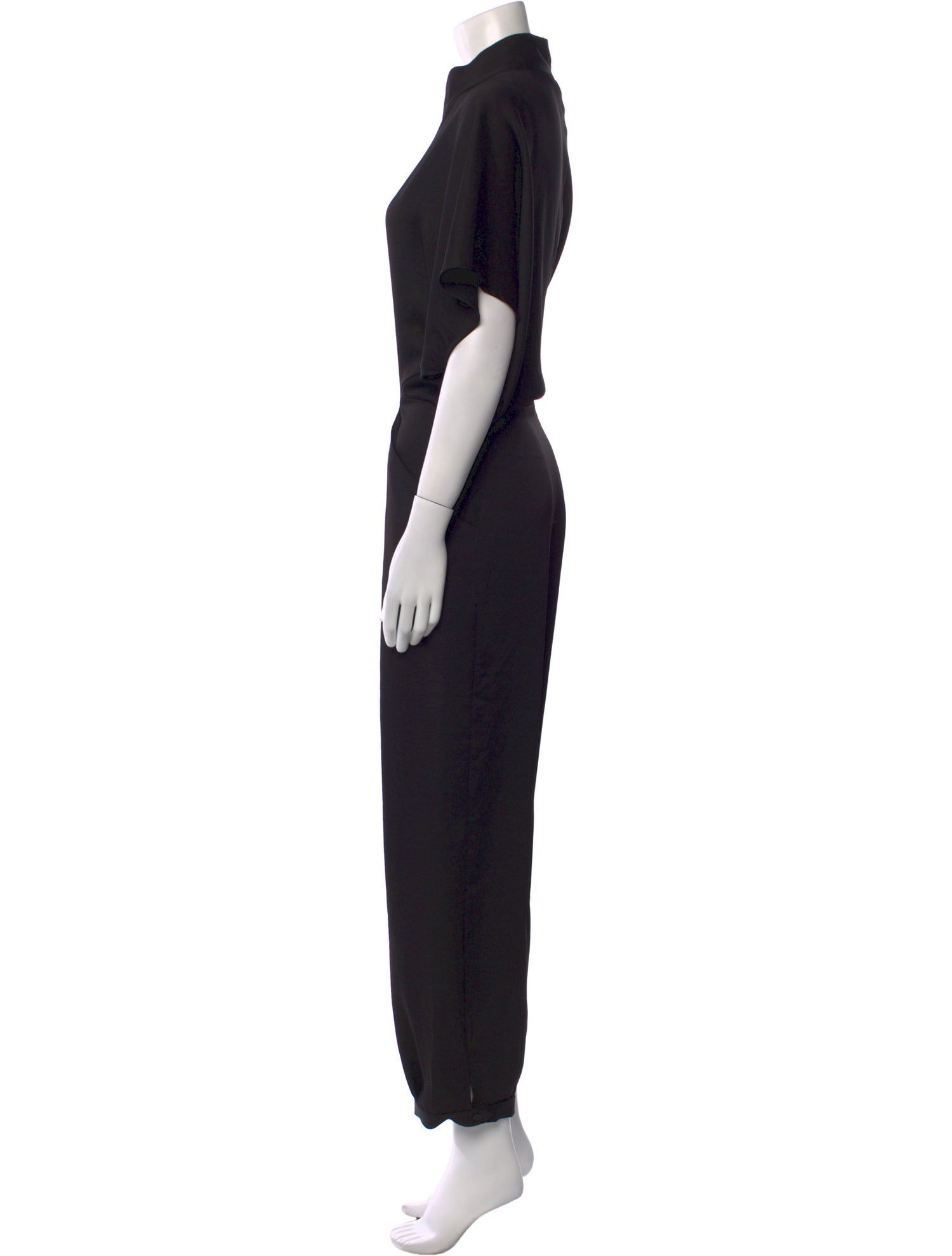 Zero + Maria Cornejo Mock Neck Jumpsuit