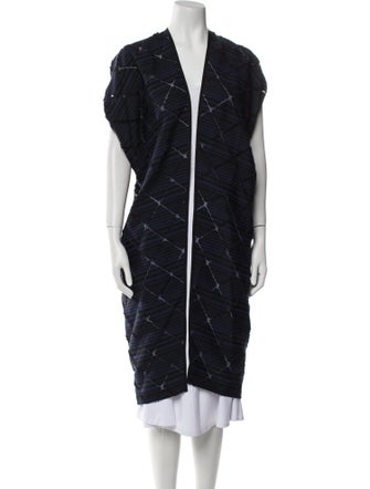 Zero + Maria Cornejo Plaid Print Coat