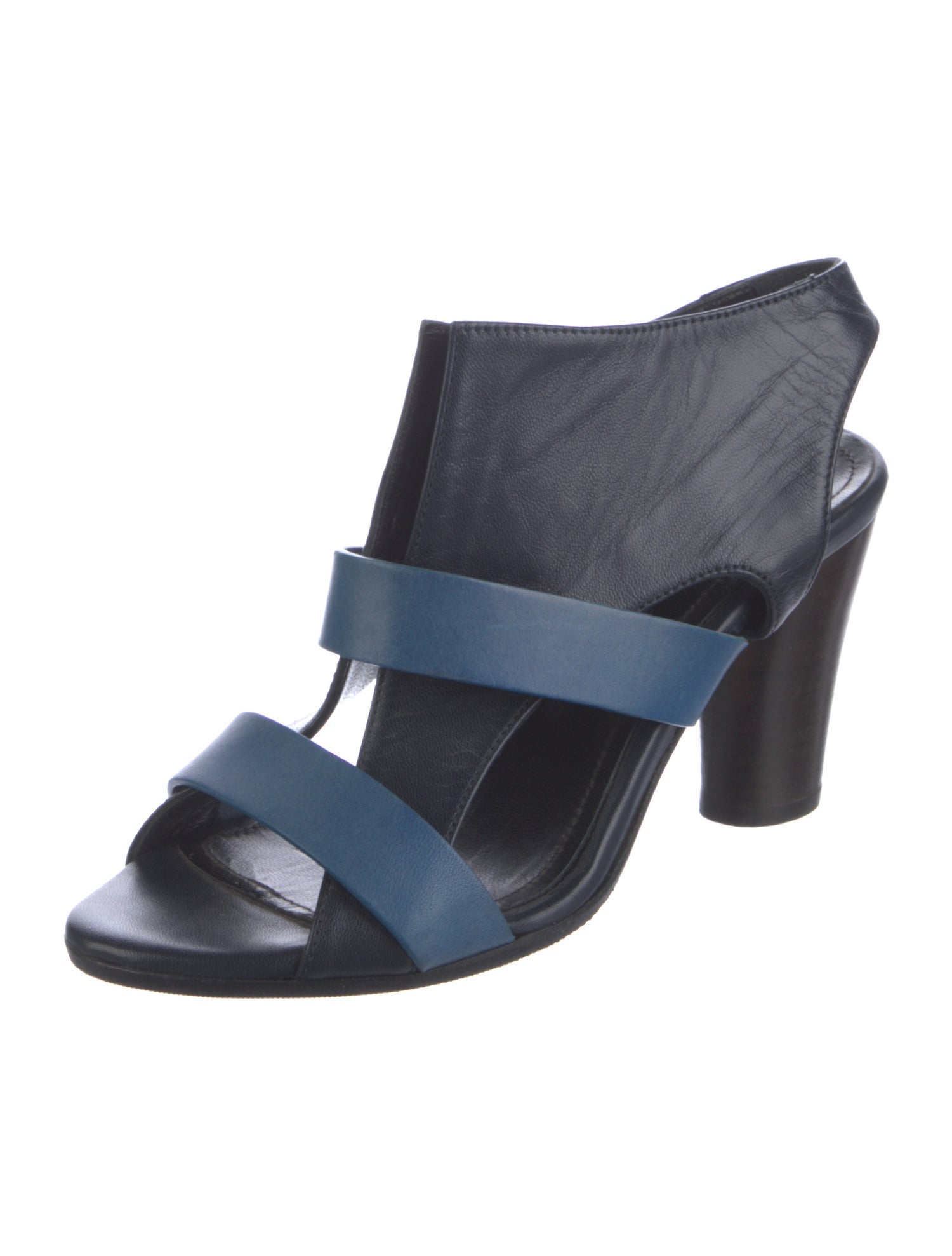 Zero + Maria Cornejo Leather Slingback Sandals