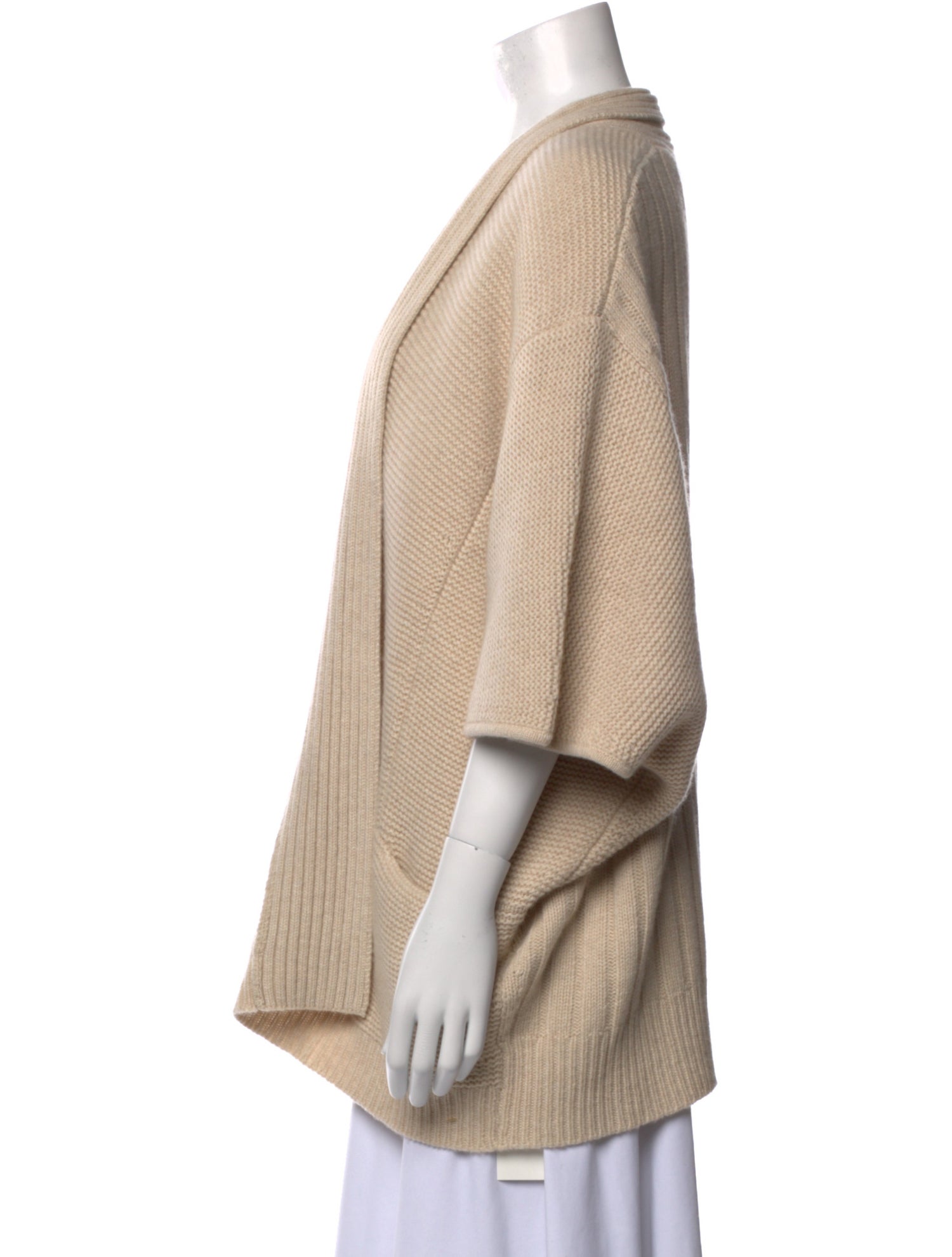 Zero + Maria Cornejo Cashmere Open Front Sweater