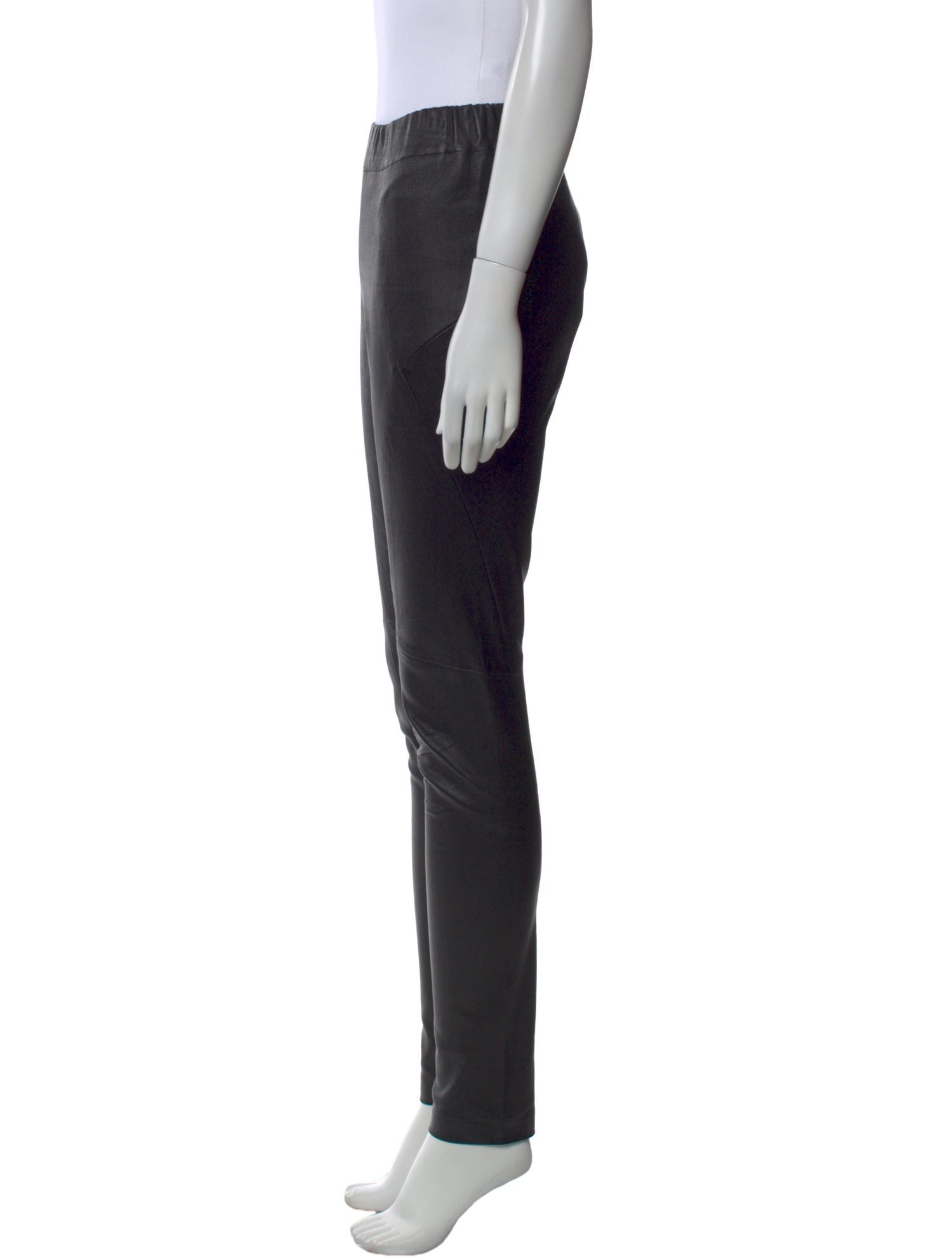 Zero + Maria Cornejo Lambskin Skinny Leg Pants