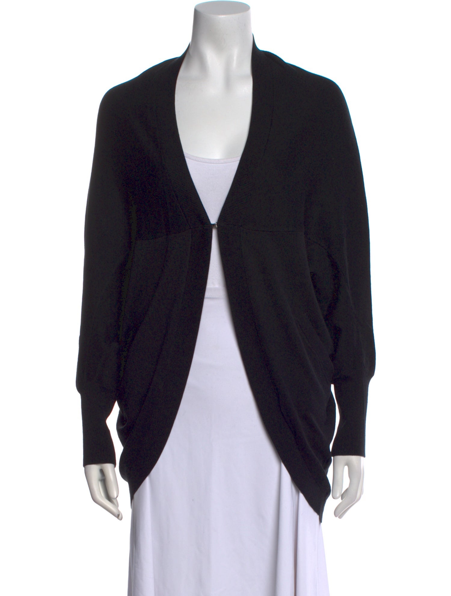 Zero + Maria Cornejo Silk Open Front Sweater