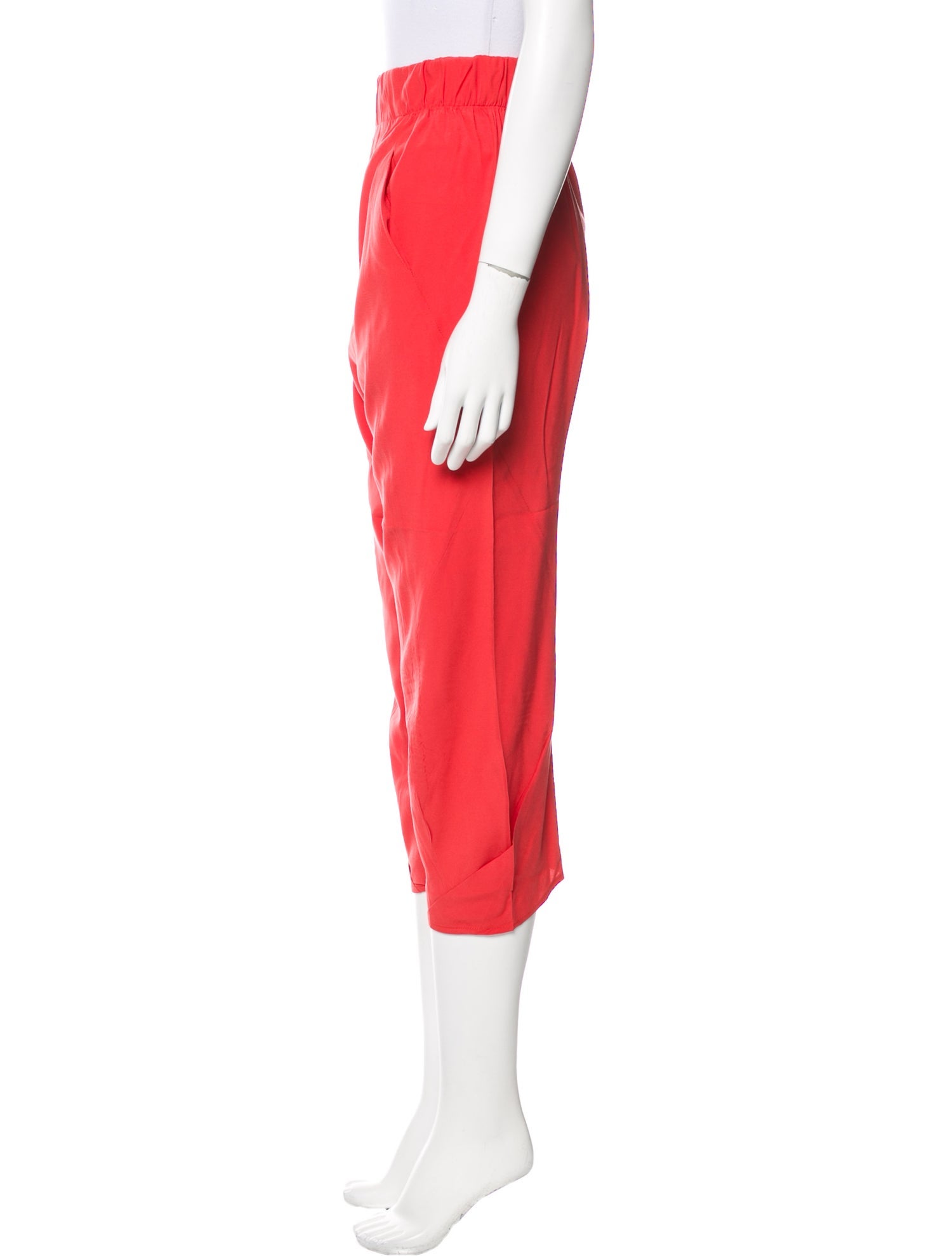 Zero + Maria Cornejo Silk Straight Leg Pants