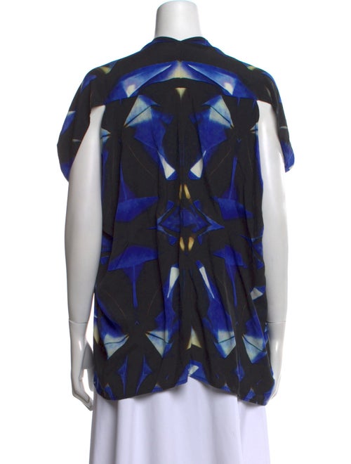 Zero + Maria Cornejo Silk Printed Blouse