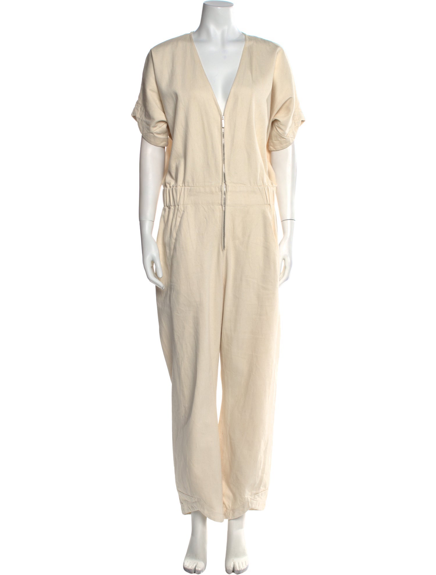 Zero + Maria Cornejo V-Neck Jumpsuit