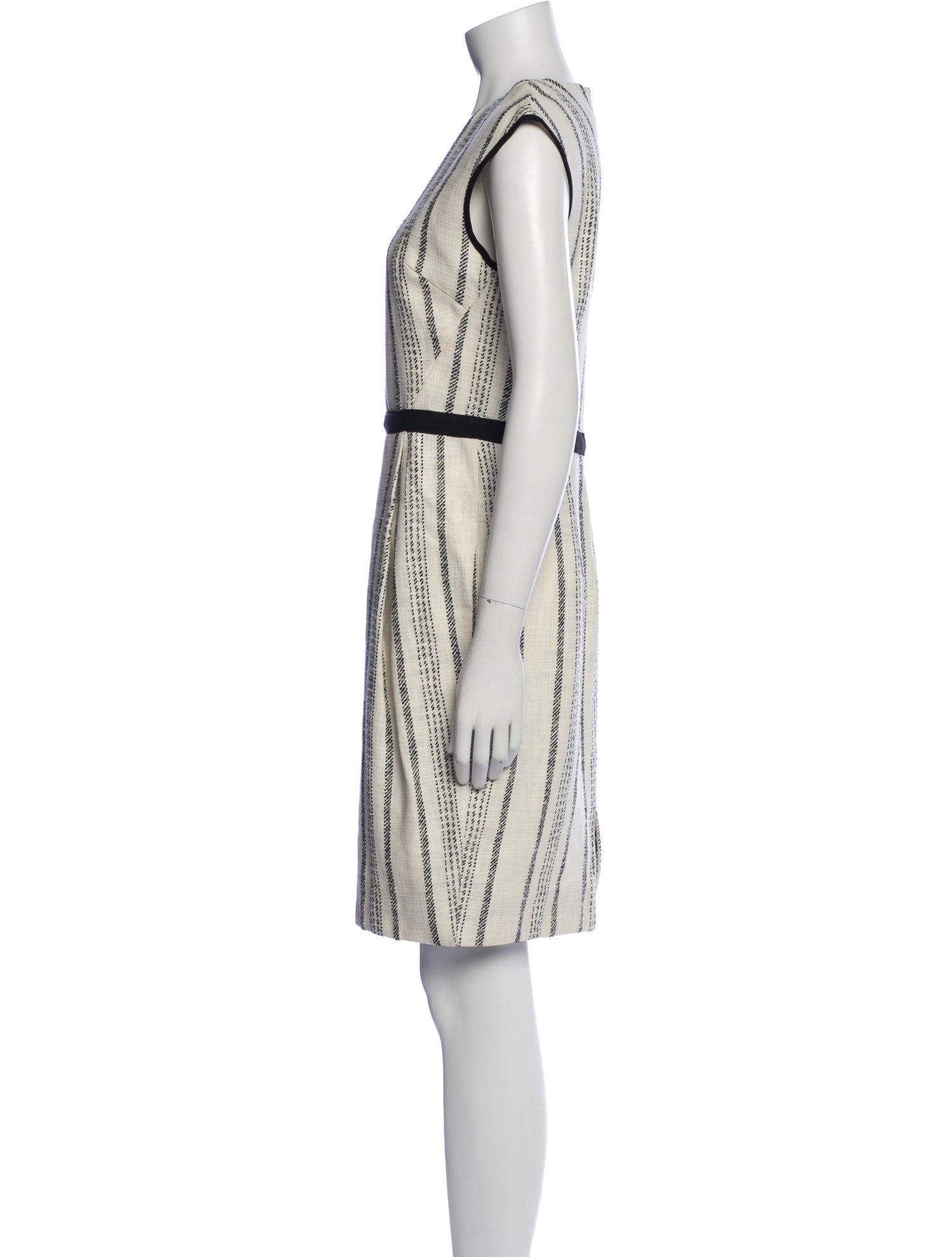 Zero + Maria Cornejo Striped Mini Dress