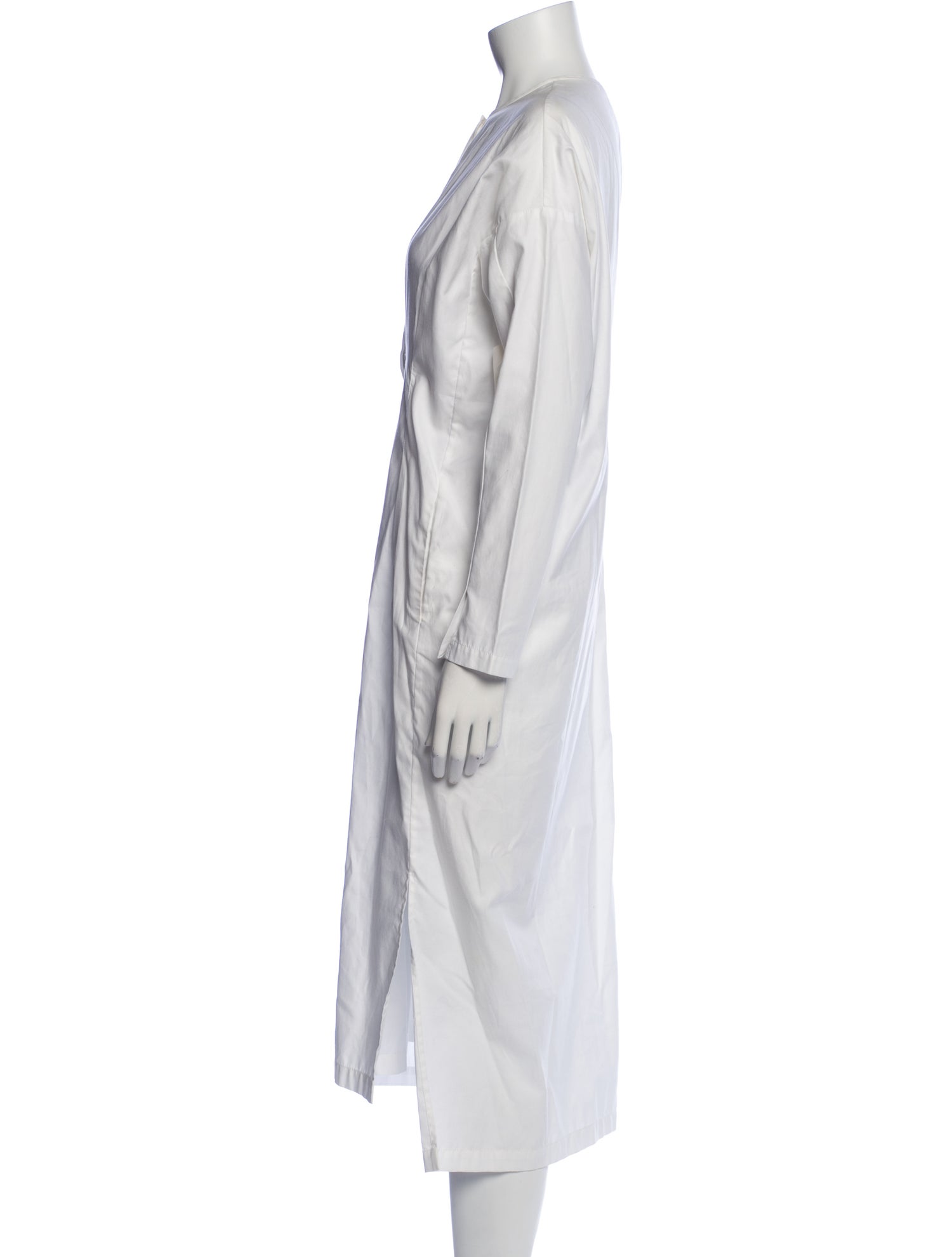 Zero + Maria Cornejo V-Neck Midi Length Dress