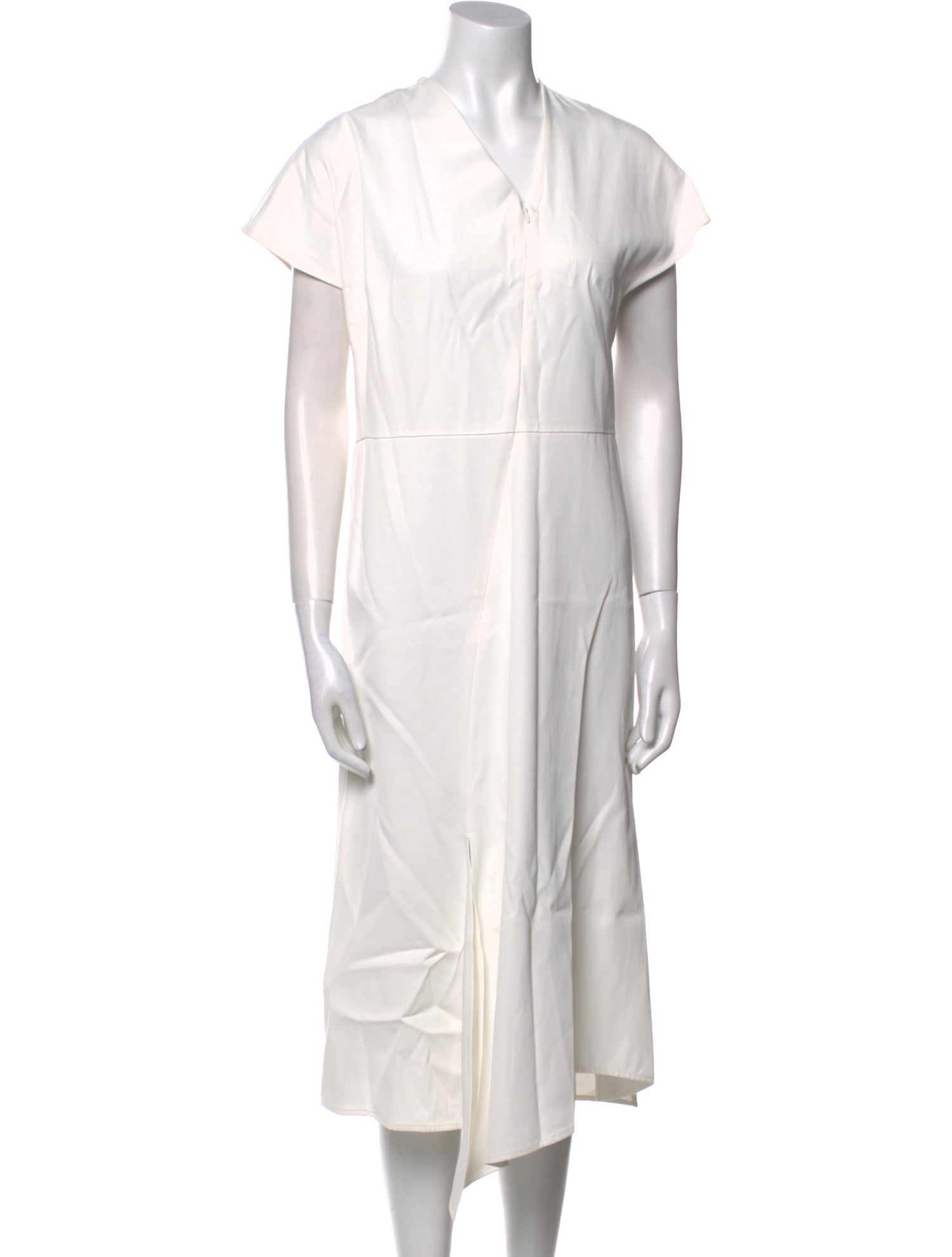 Zero + Maria Cornejo V-Neck Long Dress