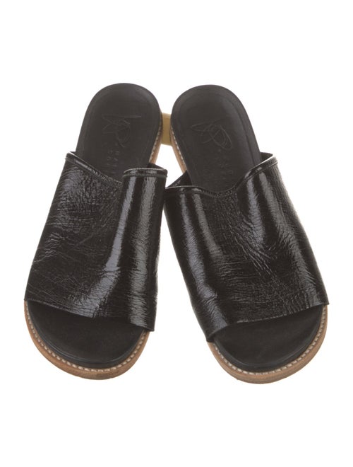 Zero + Maria Cornejo Patent Leather Slides