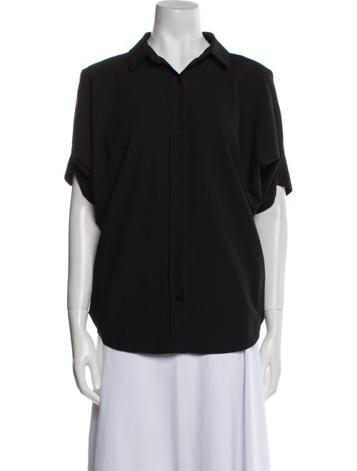 Zero + Maria Cornejo Short Sleeve Button-Up Top