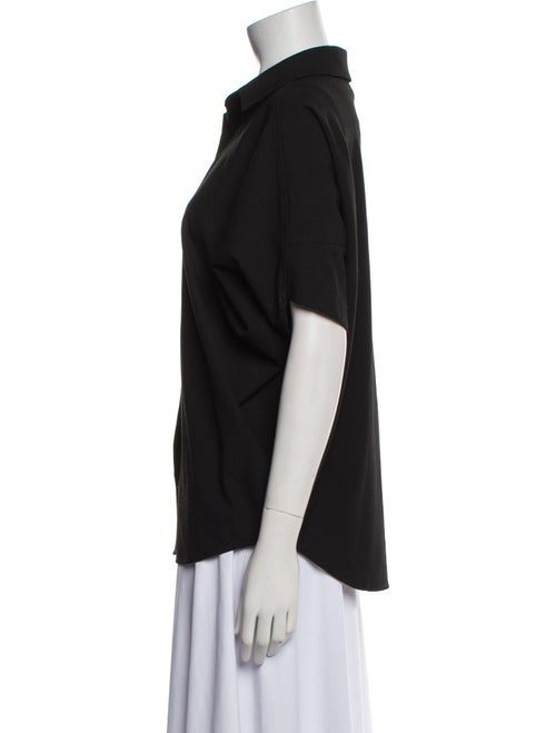 Zero + Maria Cornejo Short Sleeve Button-Up Top