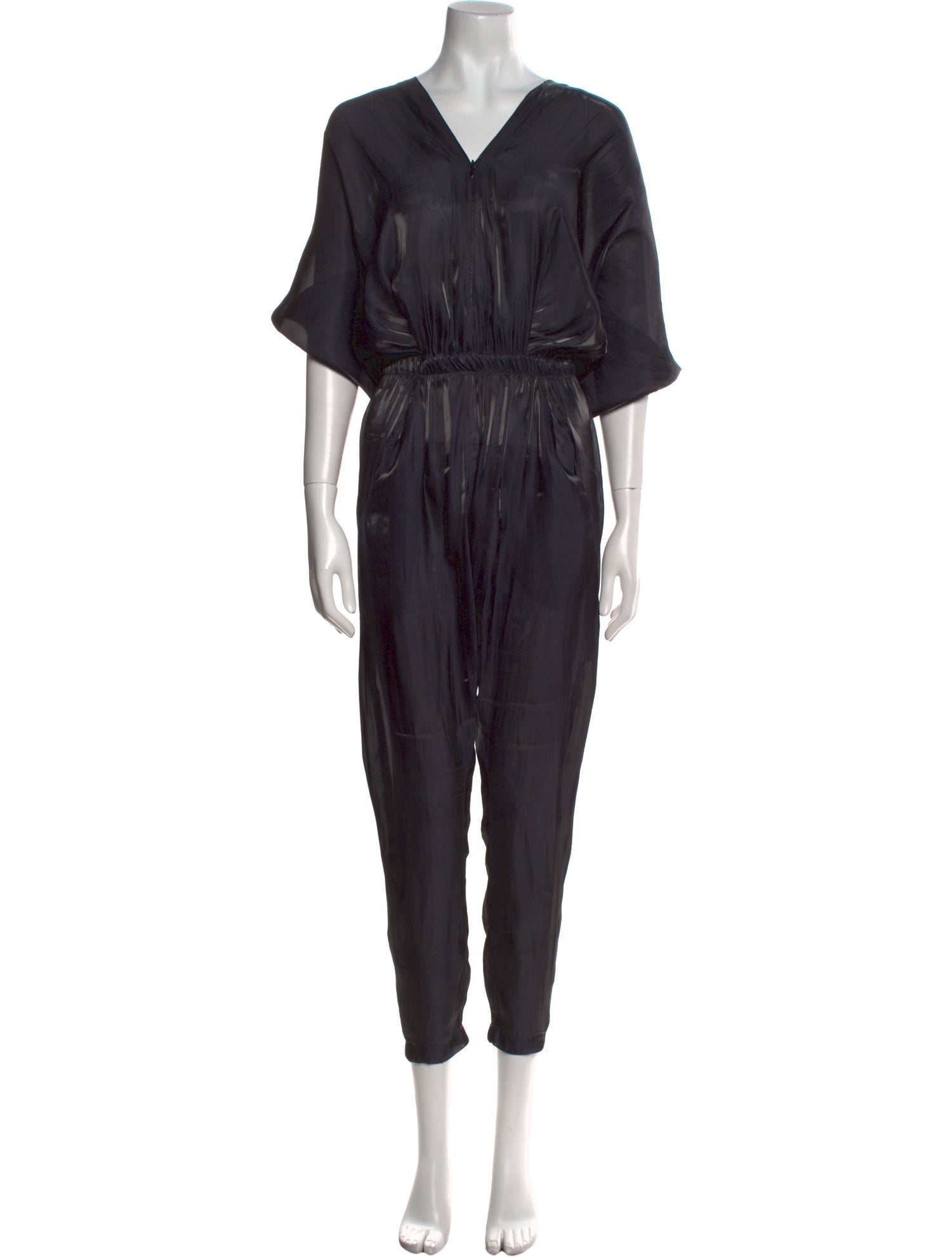 Zero + Maria Cornejo V-Neck Jumpsuit