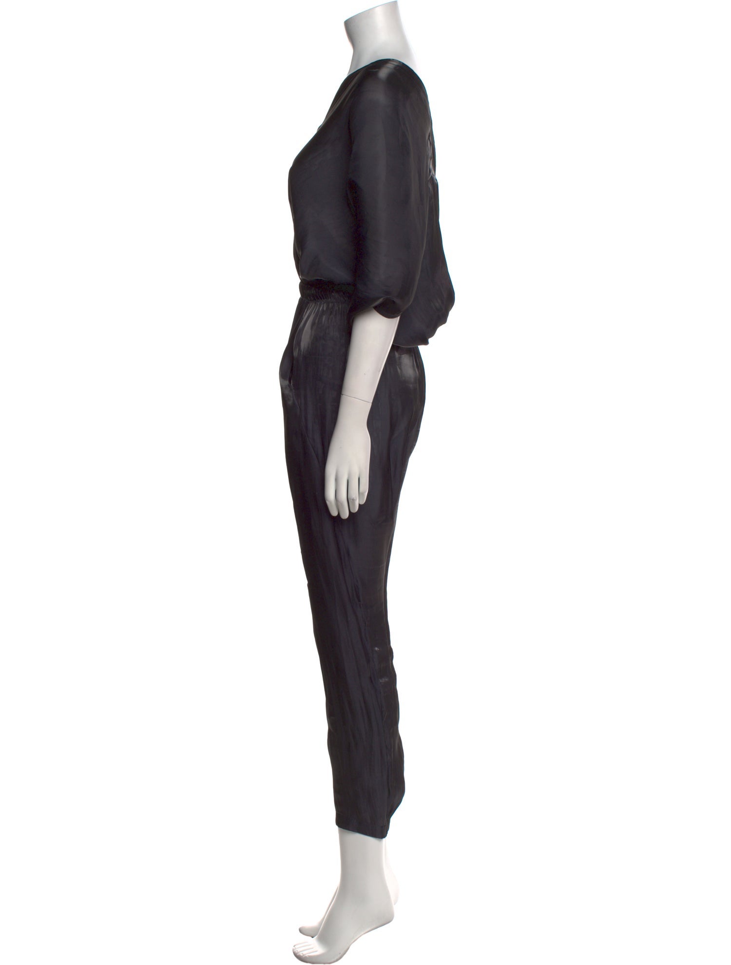 Zero + Maria Cornejo V-Neck Jumpsuit