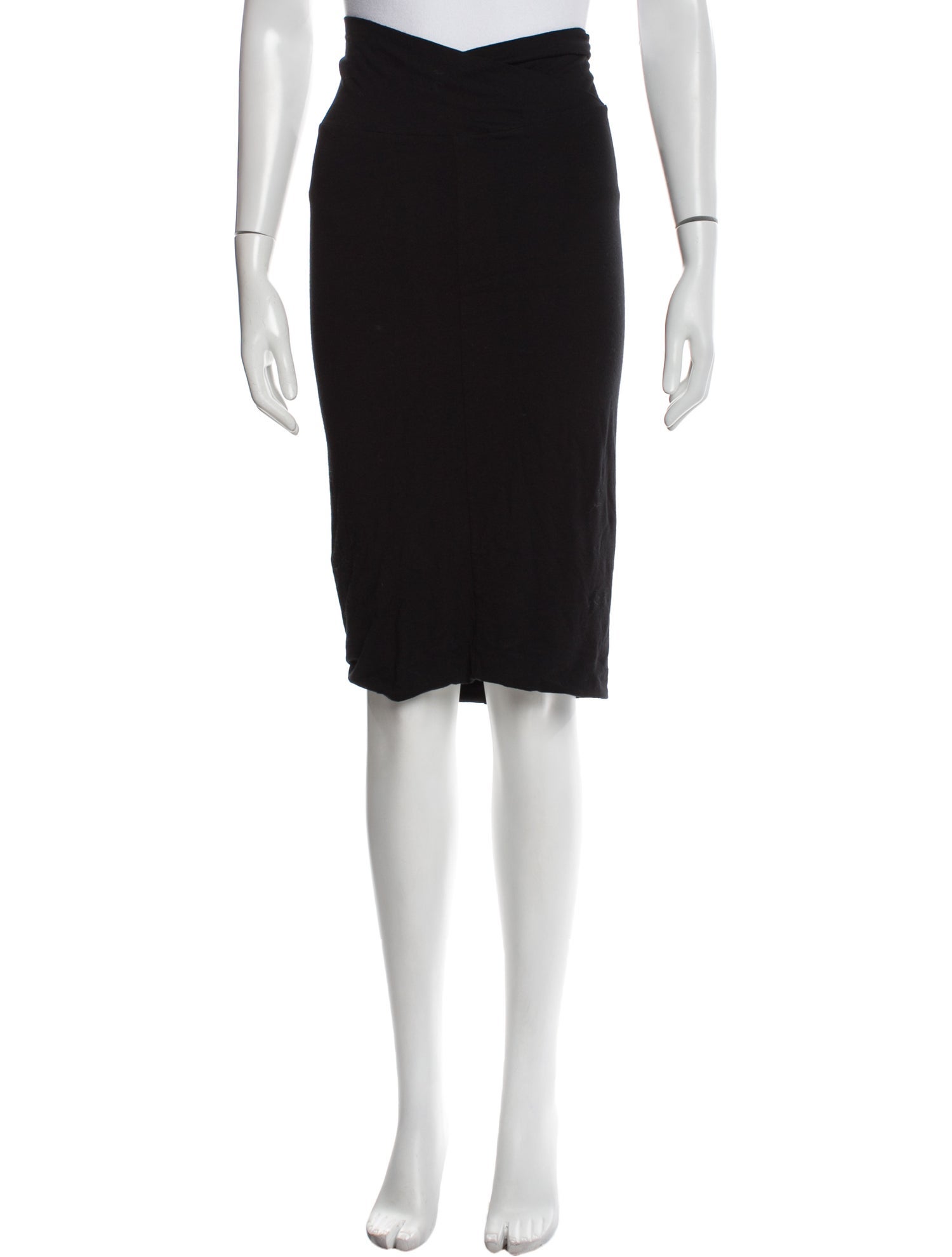 Zero + Maria Cornejo Virgin Wool Knee-Length Skirt