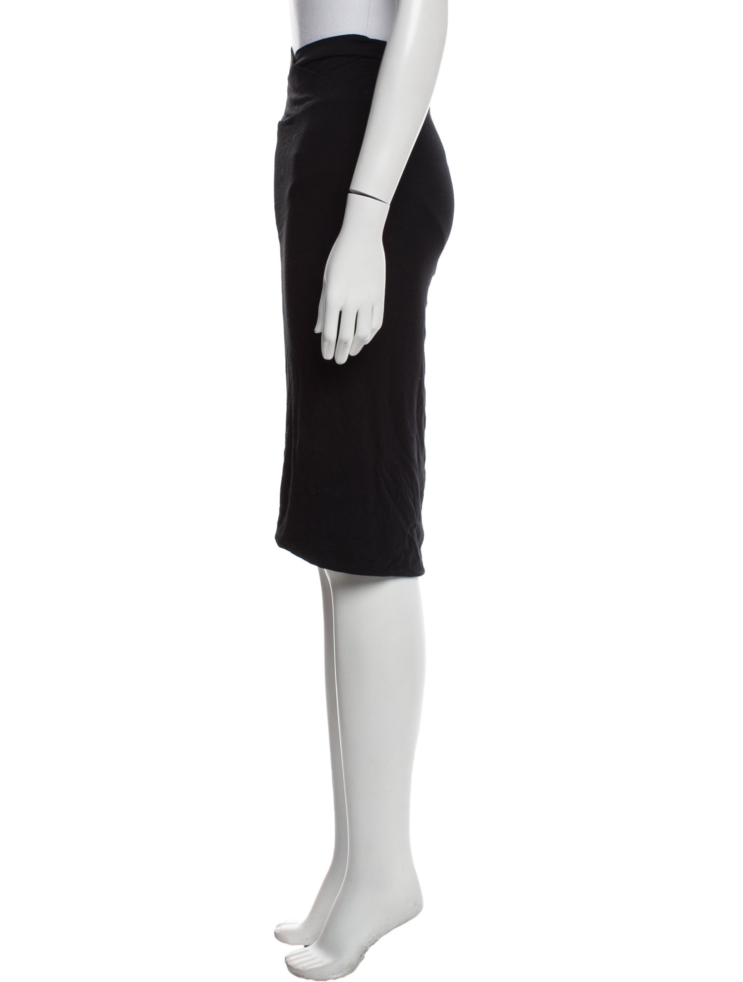 Zero + Maria Cornejo Virgin Wool Knee-Length Skirt