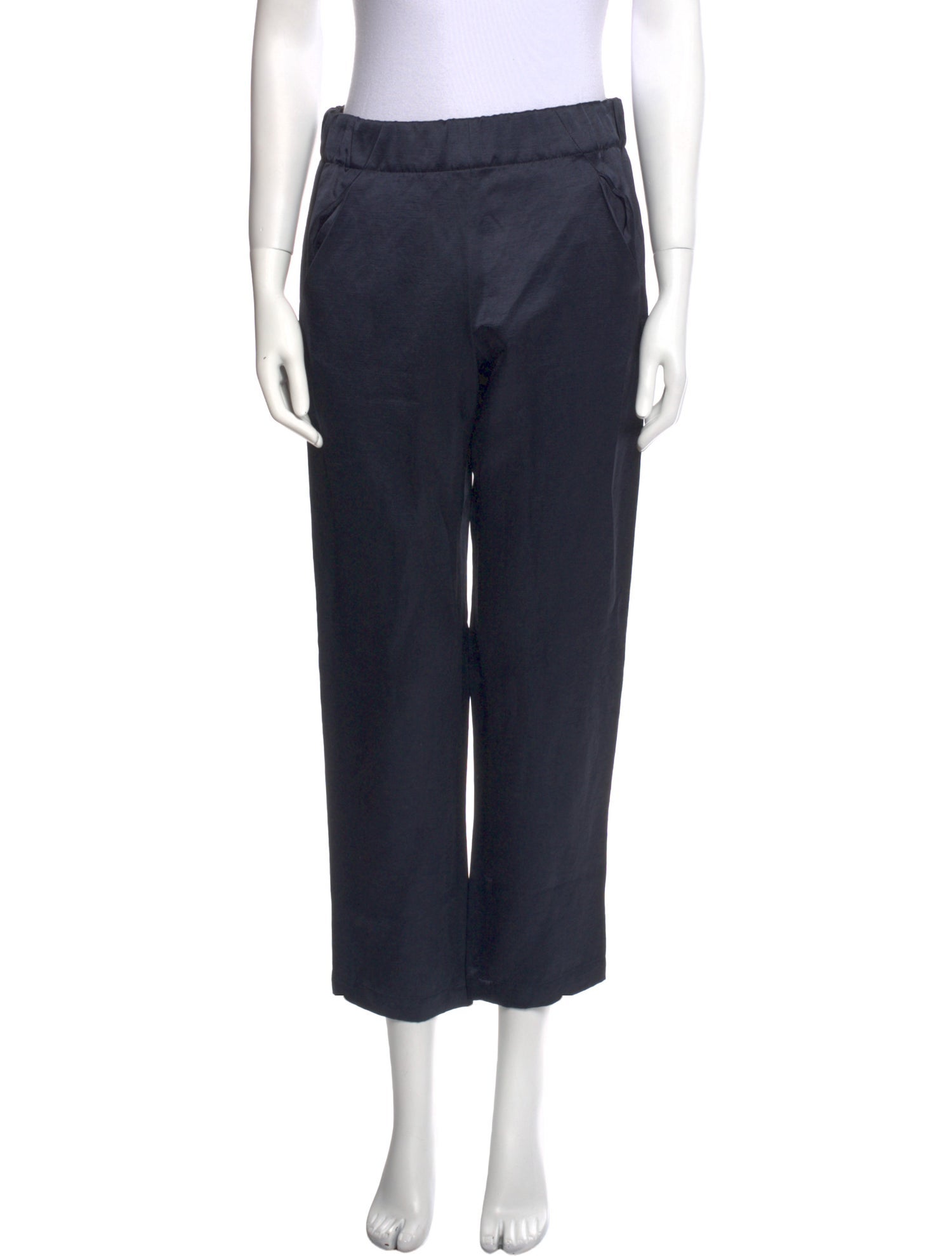Zero + Maria Cornejo Silk Straight Leg Pants