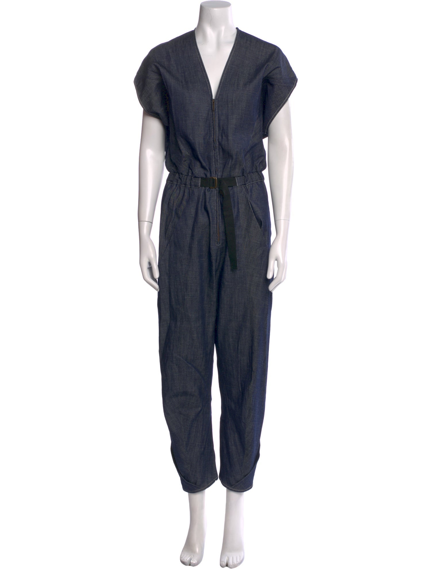 Zero + Maria Cornejo V-Neck Jumpsuit