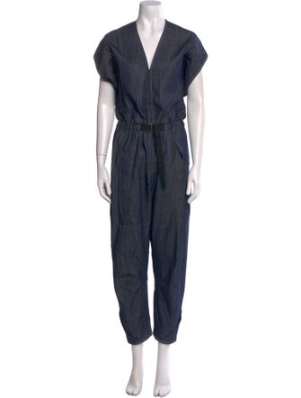 Zero + Maria Cornejo V-Neck Jumpsuit