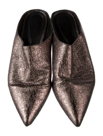 Zero + Maria Cornejo Leather Mules