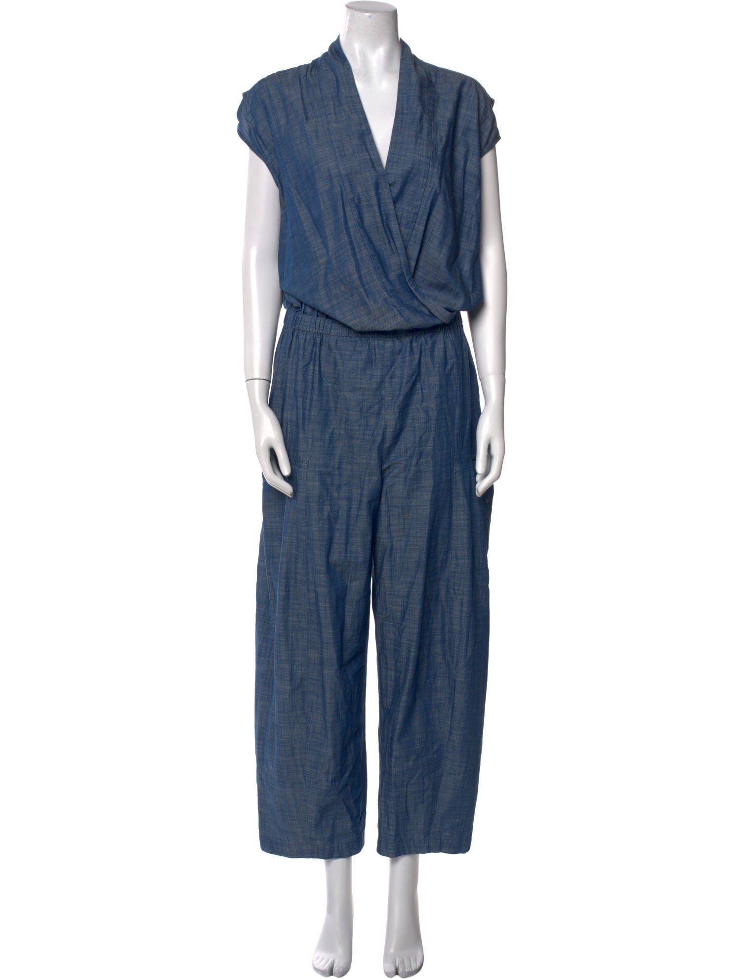 Zero + Maria Cornejo V-Neck Jumpsuit