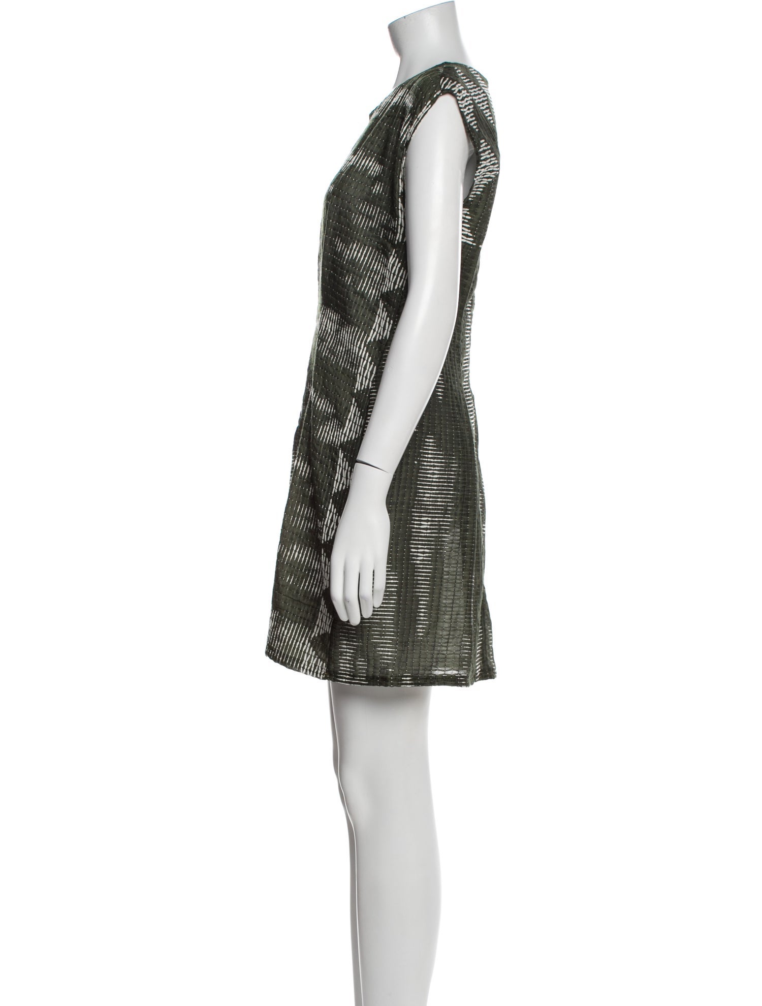 Zero + Maria Cornejo Printed Mini Dress