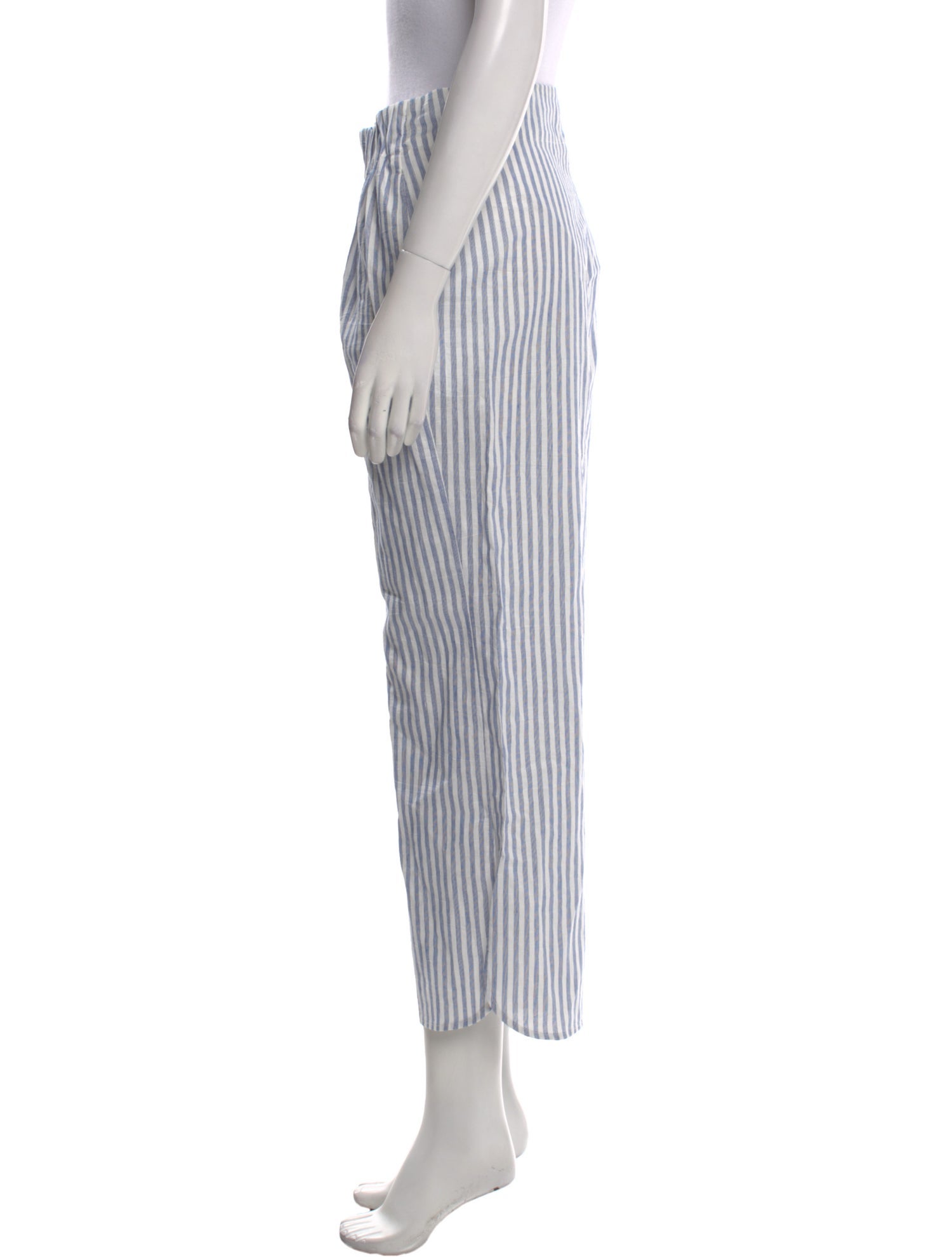 Zero + Maria Cornejo Striped Wide Leg Pants w/ Tags
