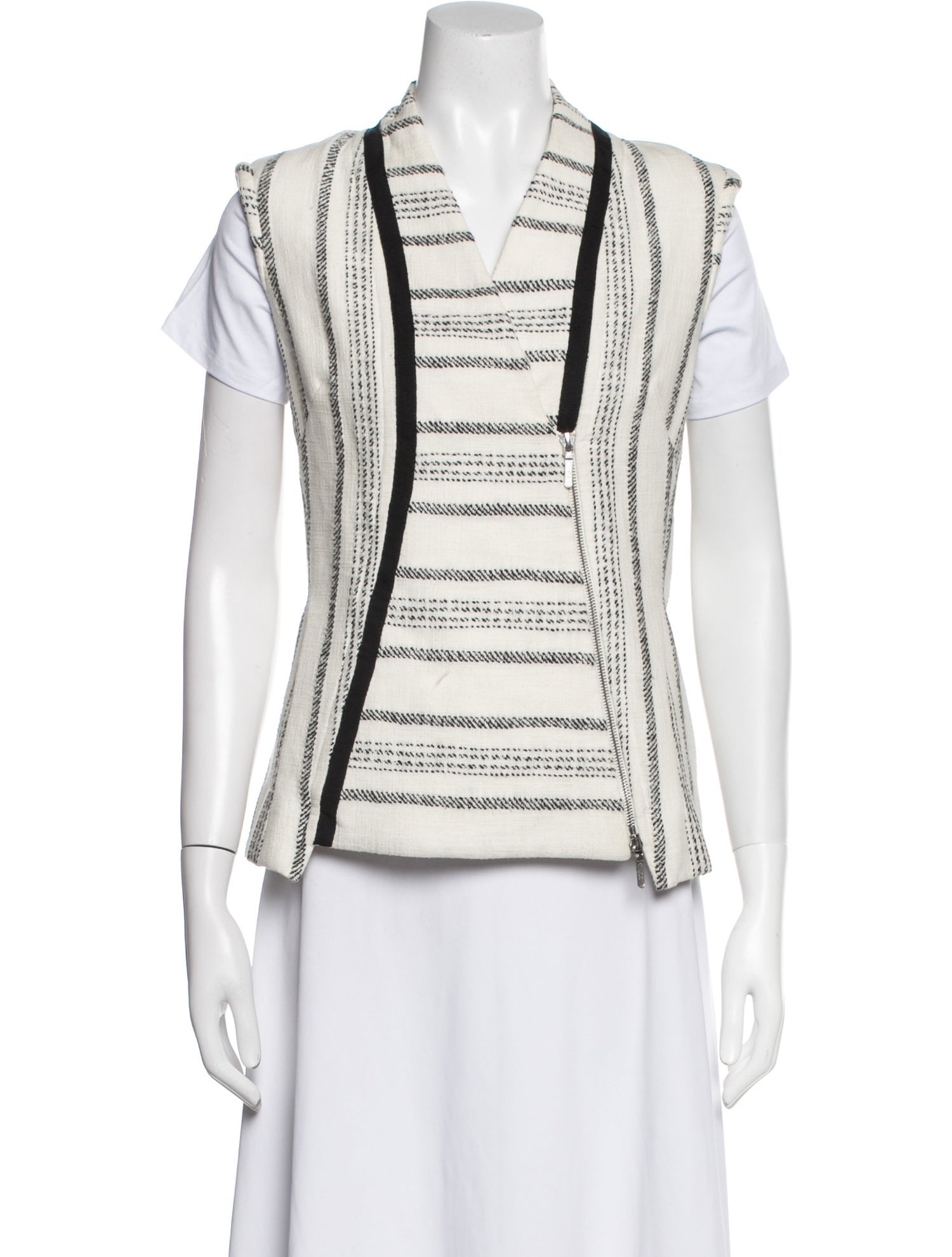 Zero + Maria Cornejo Striped Vest