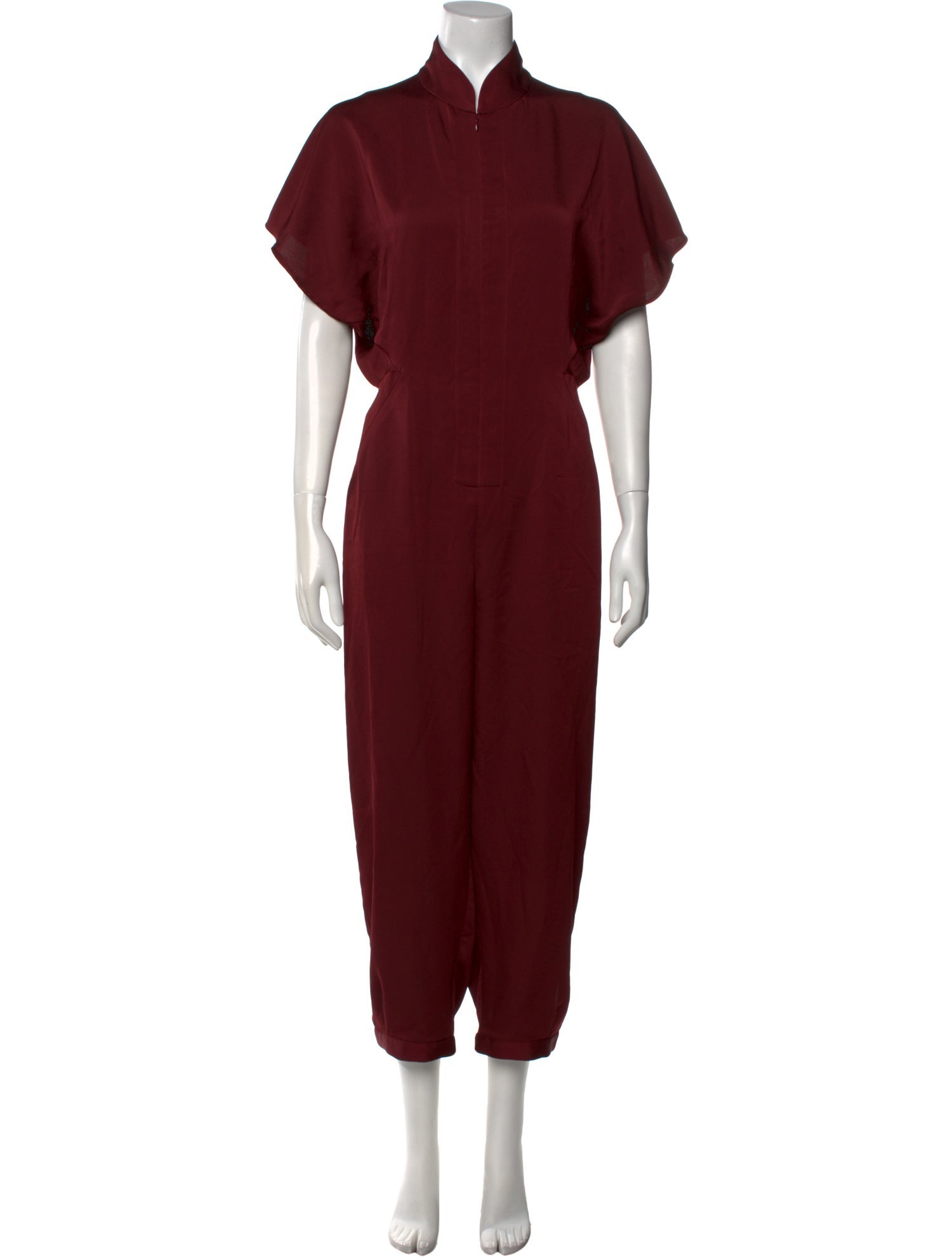 Zero + Maria Cornejo Mock Neck Jumpsuit