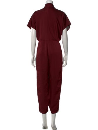 Zero + Maria Cornejo Mock Neck Jumpsuit