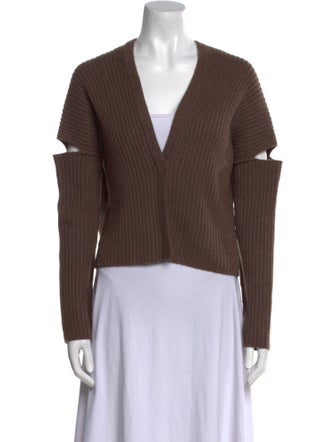 Zero + Maria Cornejo Cashmere V-Neck Sweater