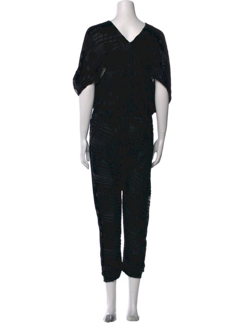 Zero + Maria Cornejo V-Neck Jumpsuit