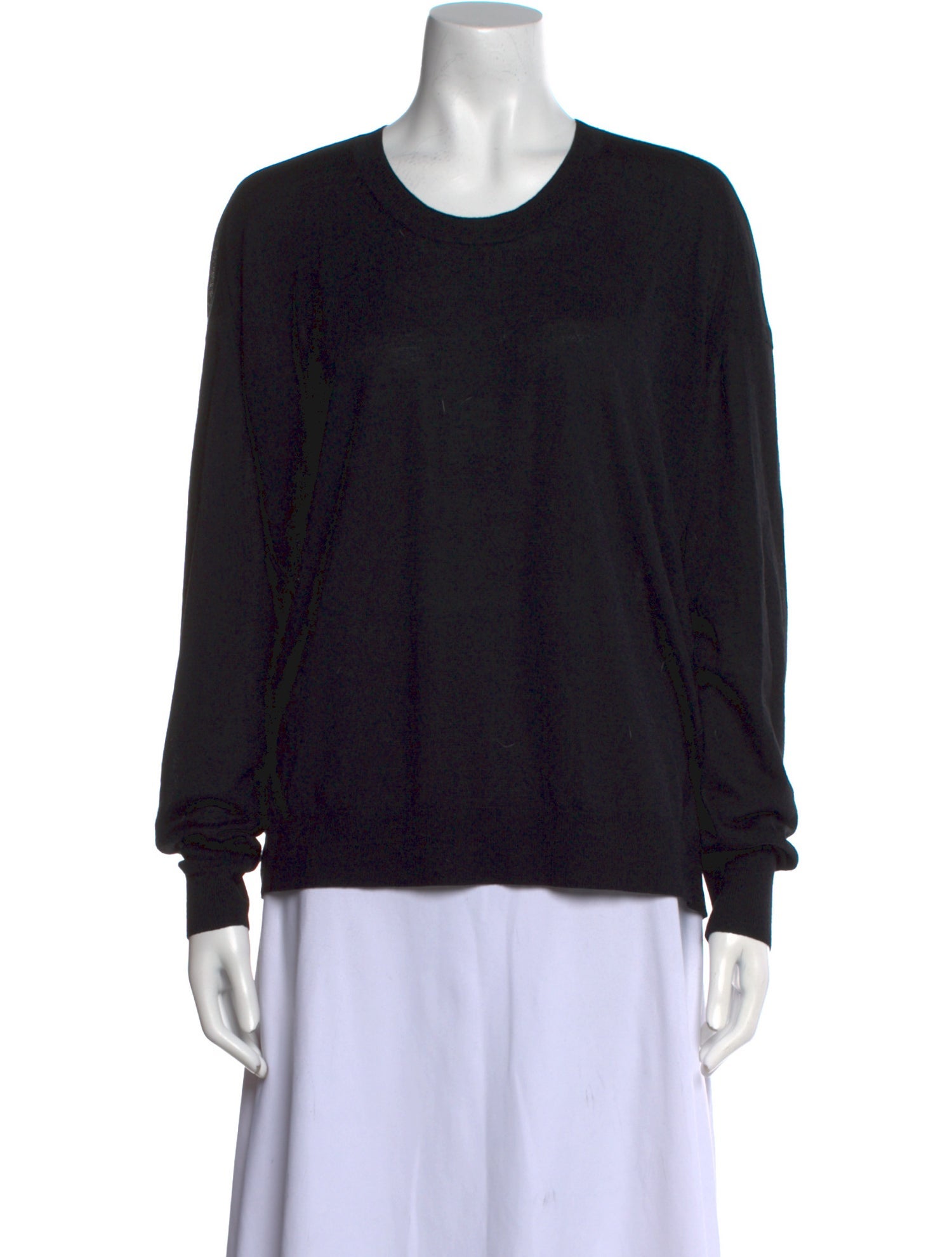 Zero + Maria Cornejo Merino Wool Scoop Neck Sweater