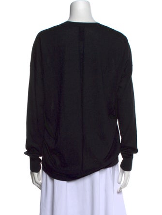 Zero + Maria Cornejo Merino Wool Scoop Neck Sweater