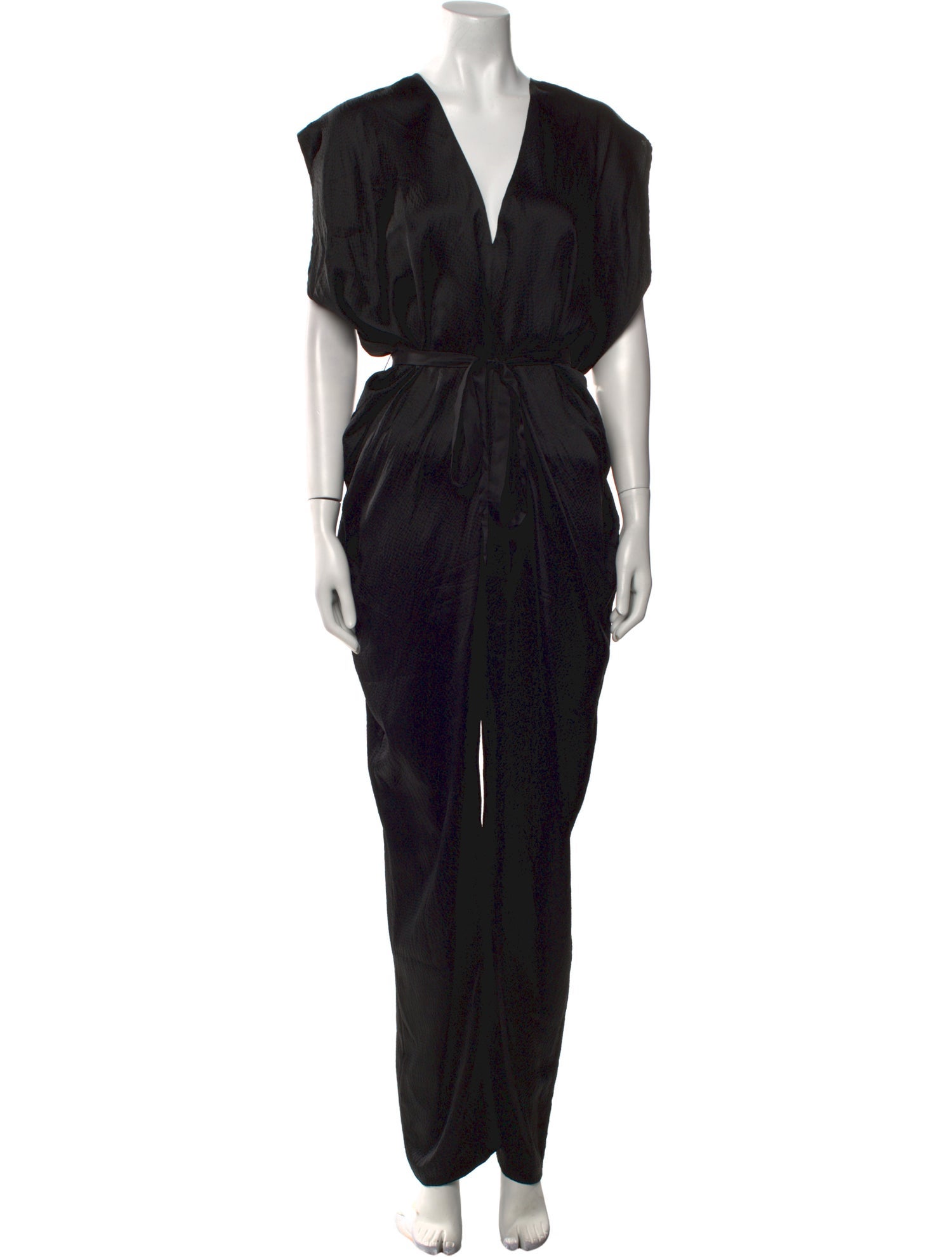 Zero + Maria Cornejo Silk V-Neck Jumpsuit