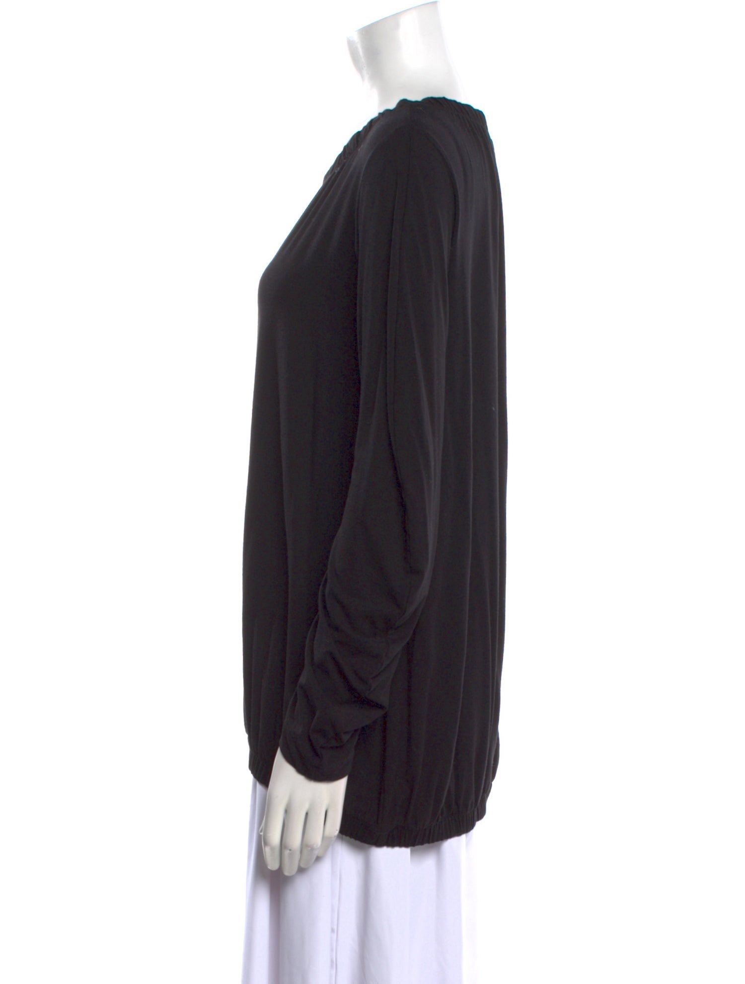 Zero + Maria Cornejo Scoop Neck Long Sleeve Sweatshirt