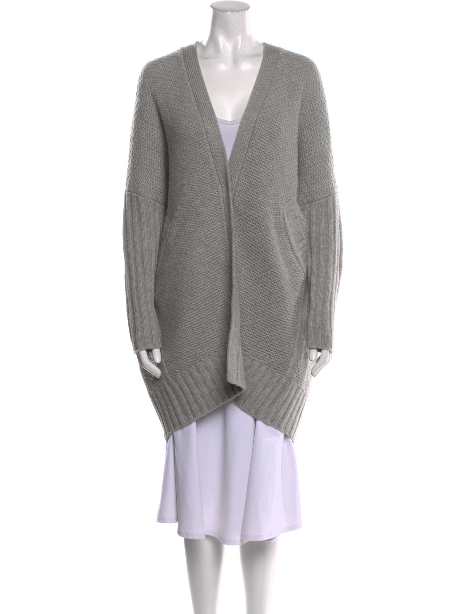 Zero + Maria Cornejo Cashmere V-Neck Sweater