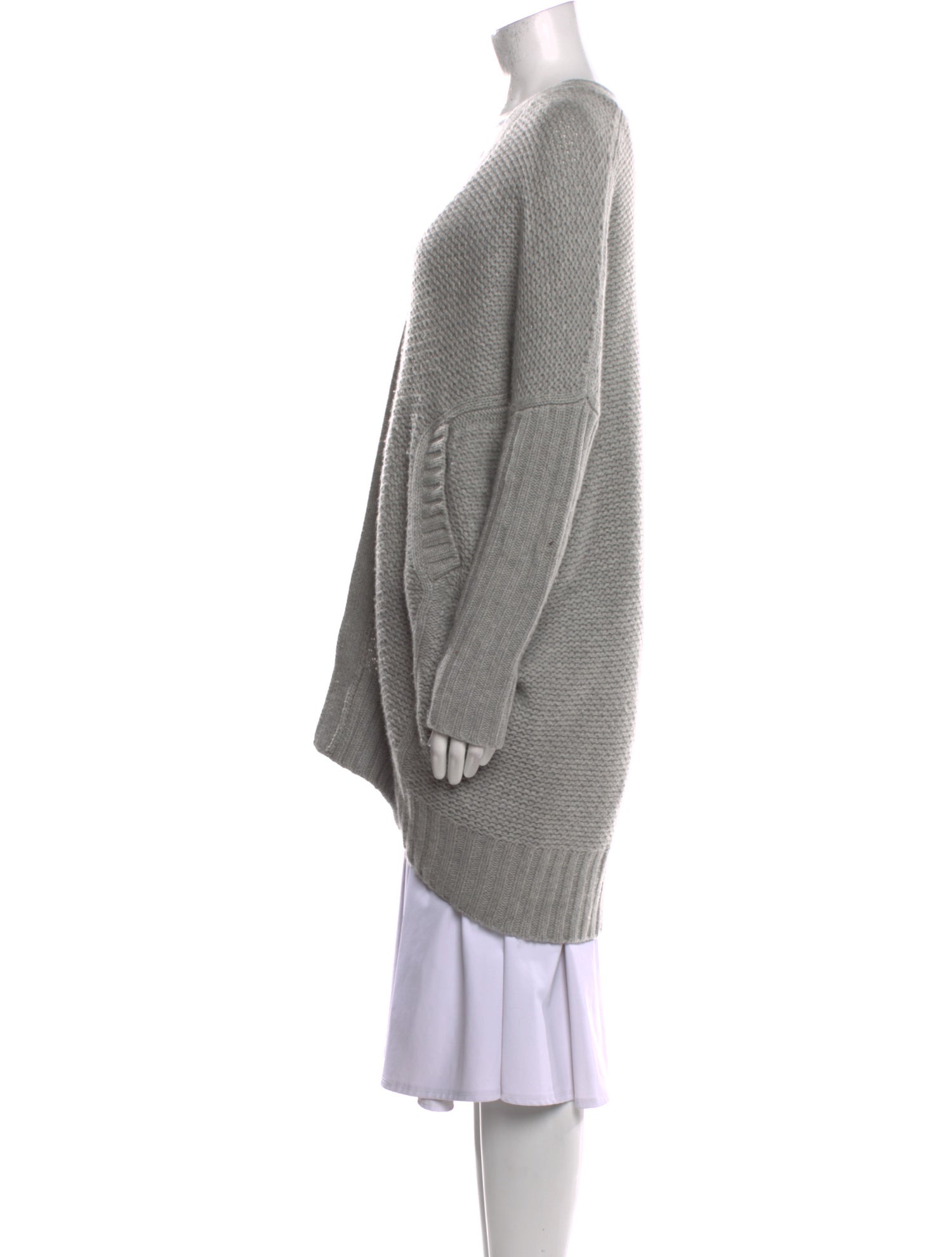 Zero + Maria Cornejo Cashmere V-Neck Sweater