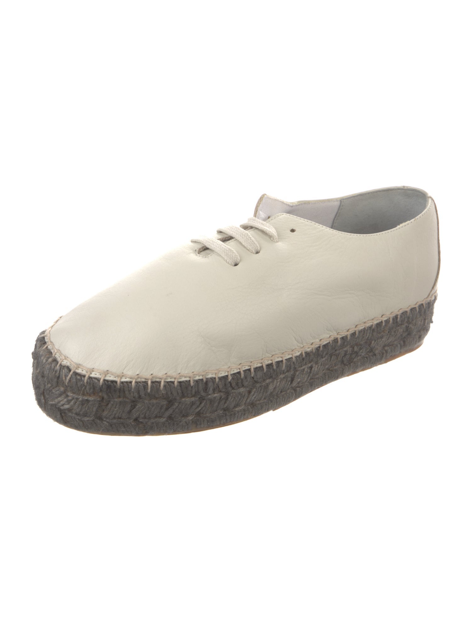 Zero + Maria Cornejo Leather Espadrilles