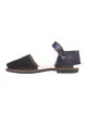 Zero + Maria Cornejo Suede Slingback Sandals