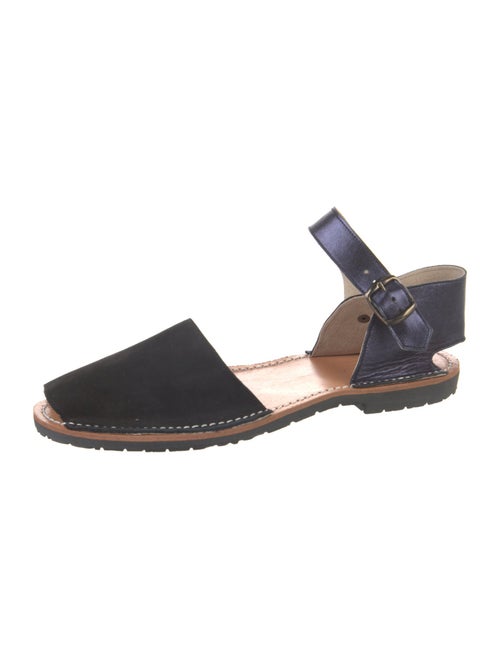 Zero + Maria Cornejo Suede Slingback Sandals