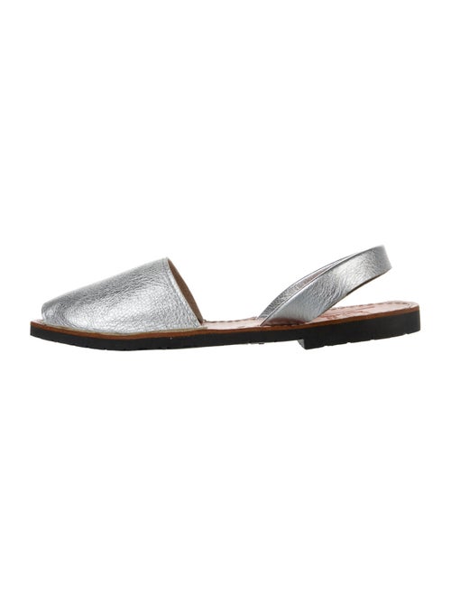 Zero + Maria Cornejo Leather Slingback Sandals
