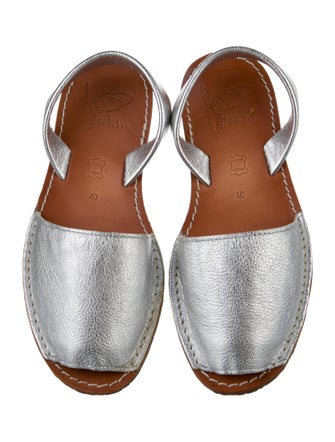 Zero + Maria Cornejo Leather Slingback Sandals